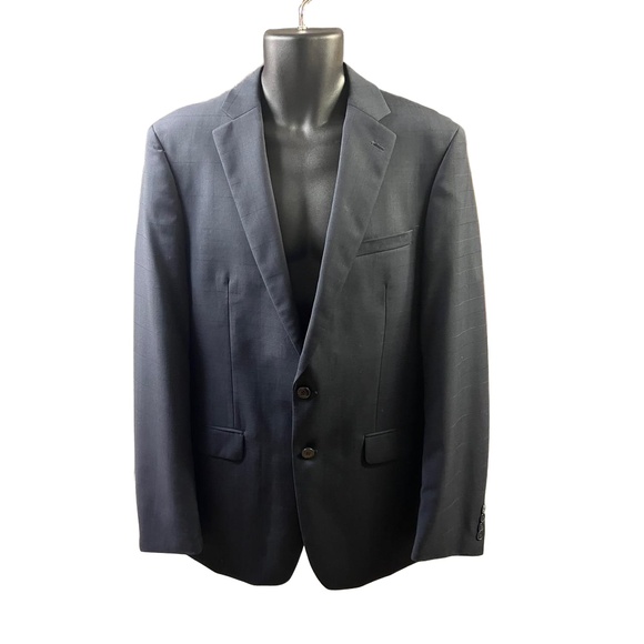 Calvin Klein Other - Calvin Klein Blazer Jacket Navy 2 Button Notched Modern Tailored Classic 42L